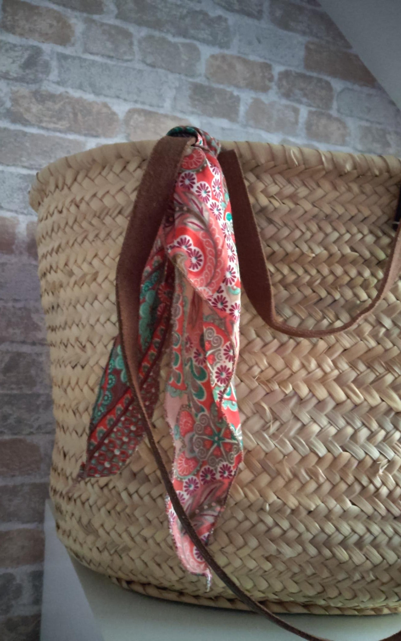 Ibiza Korbtasche Strandtasche XXL Boho Natur