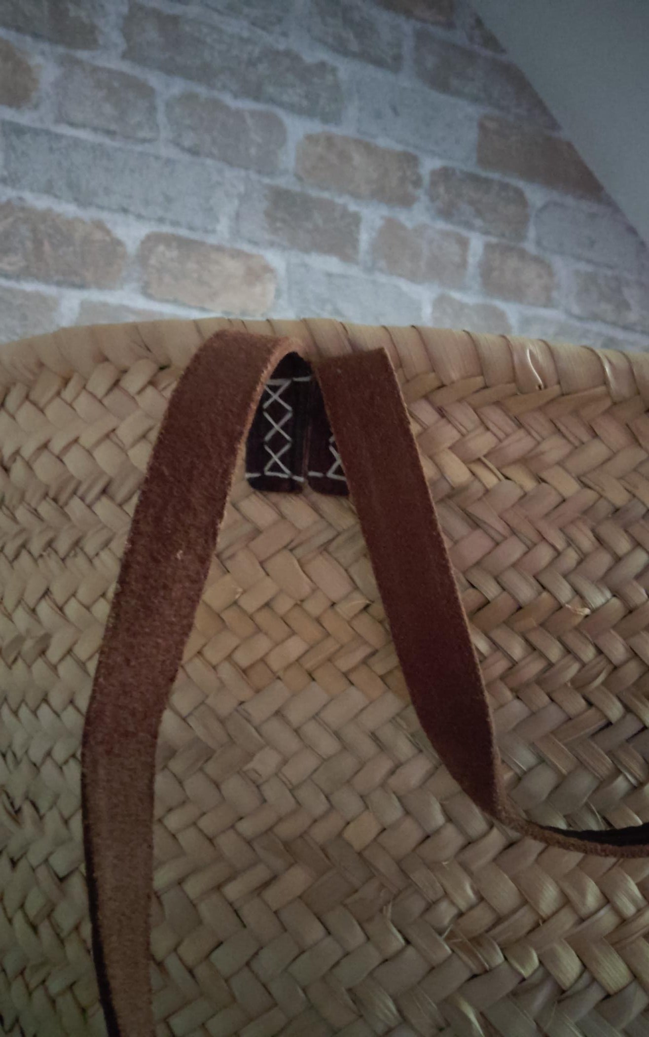 Ibiza Korbtasche Strandtasche XXL Boho Natur