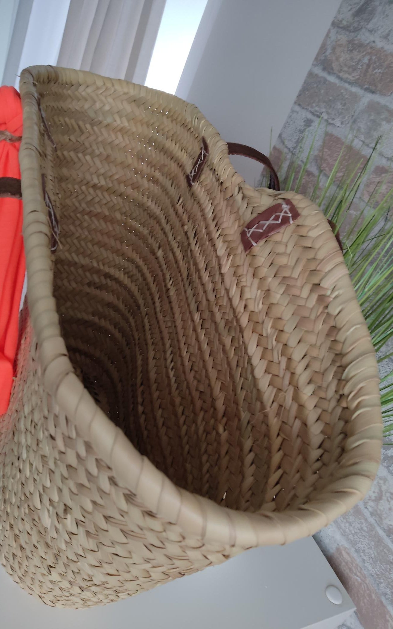 Ibiza Korbtasche Strandtasche XXL Natur Boho