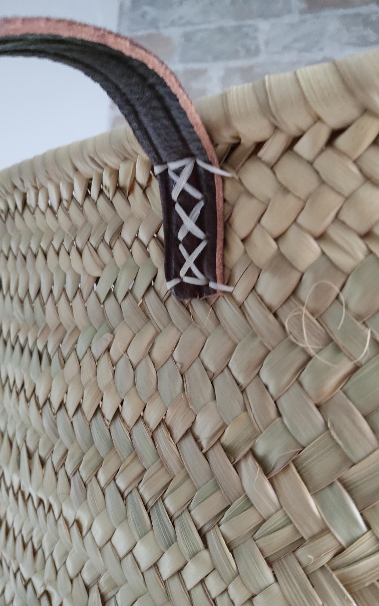 Ibiza Korbtasche XXL Natur