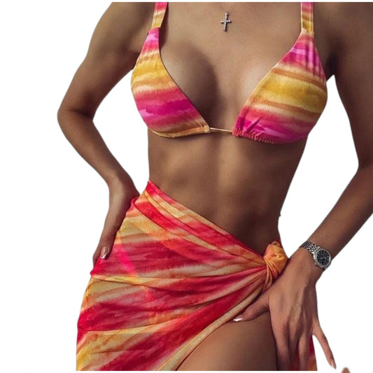 Bikini Watermelone, 3 tlg. Set