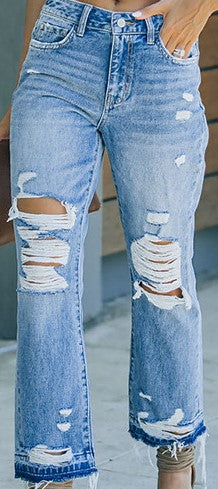 Bootcut Jeans Vintage, Blue