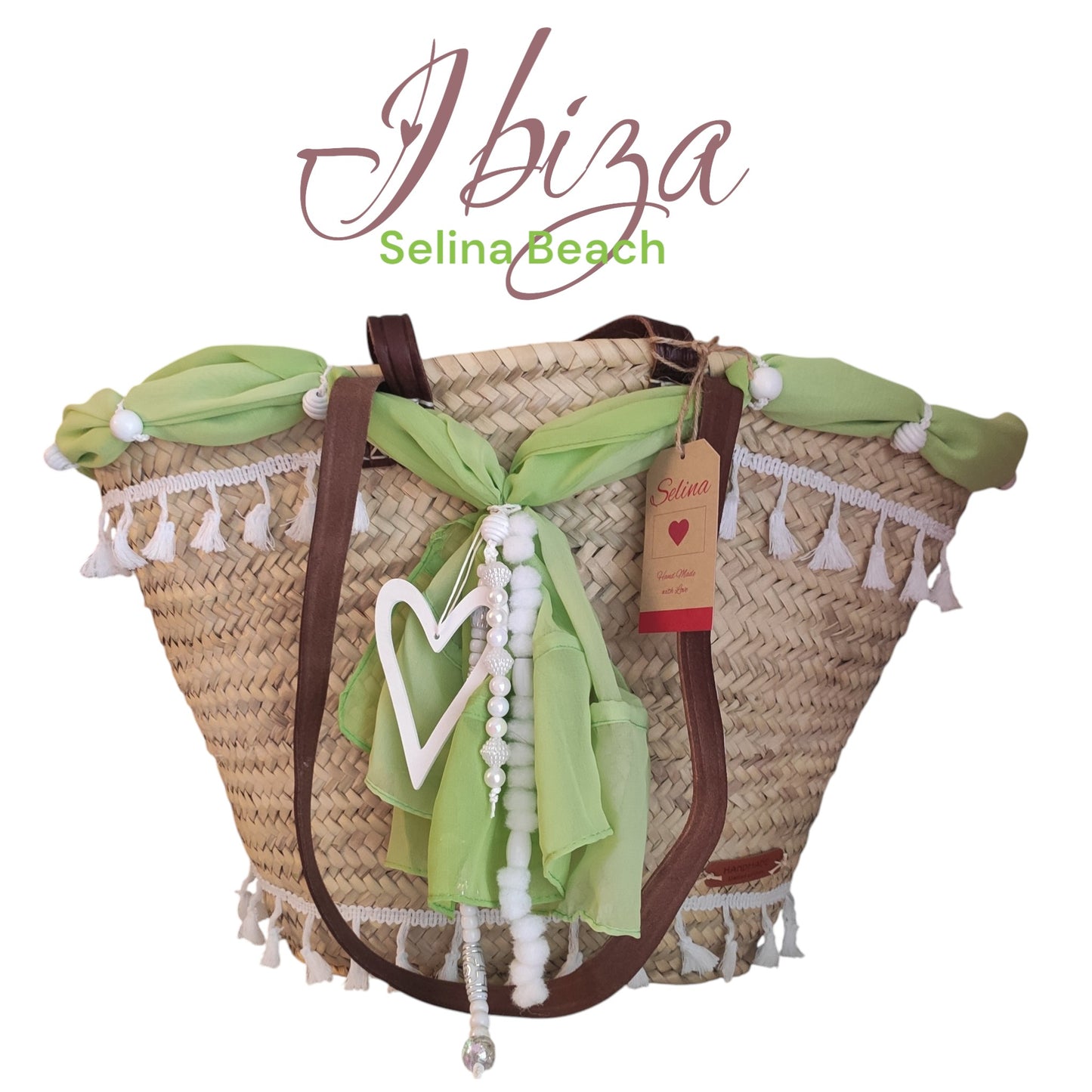 Strandtasche Ibiza Boho, Green