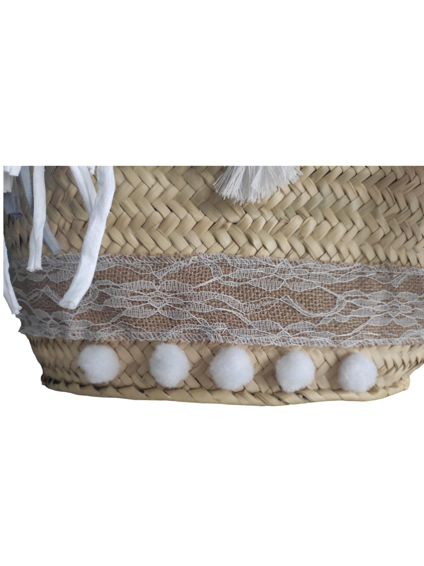 Ibiza Korbtasche XXL Boho Hand Made Limited Edition