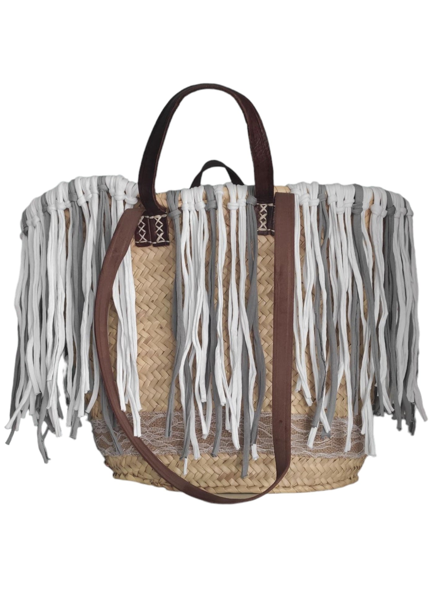 Ibiza Korbtasche XXL Boho Hand Made Limited Edition