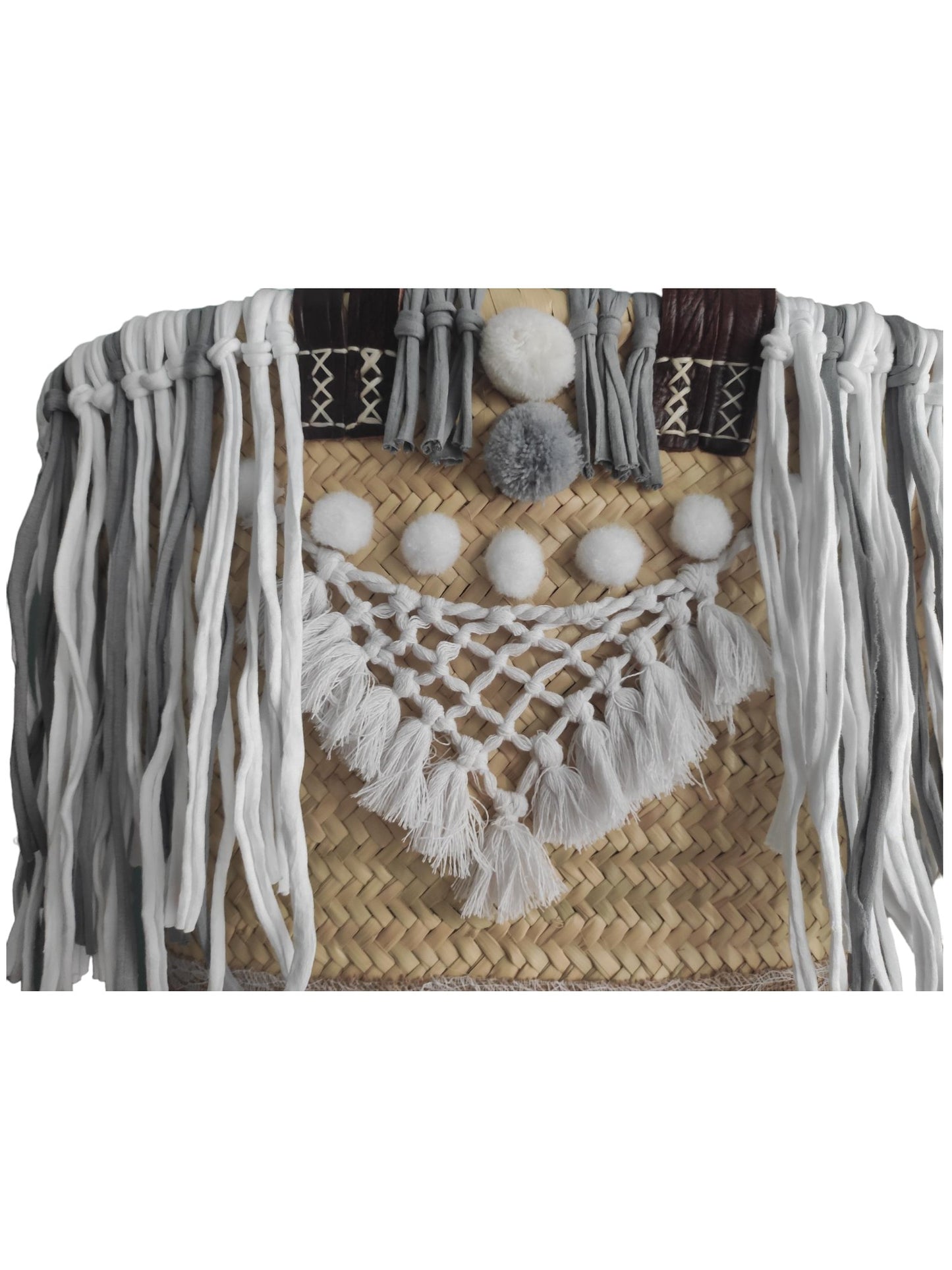 Ibiza Korbtasche XXL Boho Hand Made Limited Edition