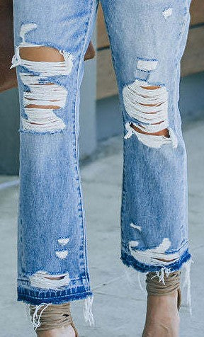 Bootcut Jeans Vintage, Blue