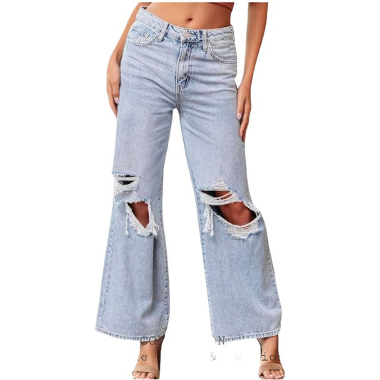 Jeans - Schlagjeans, Blue