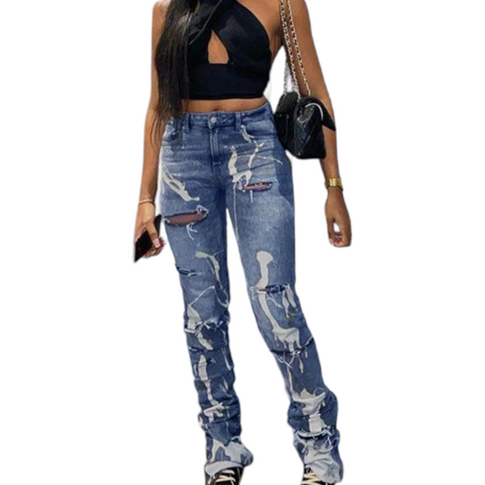 Jeans Vintage Stretch, Blue