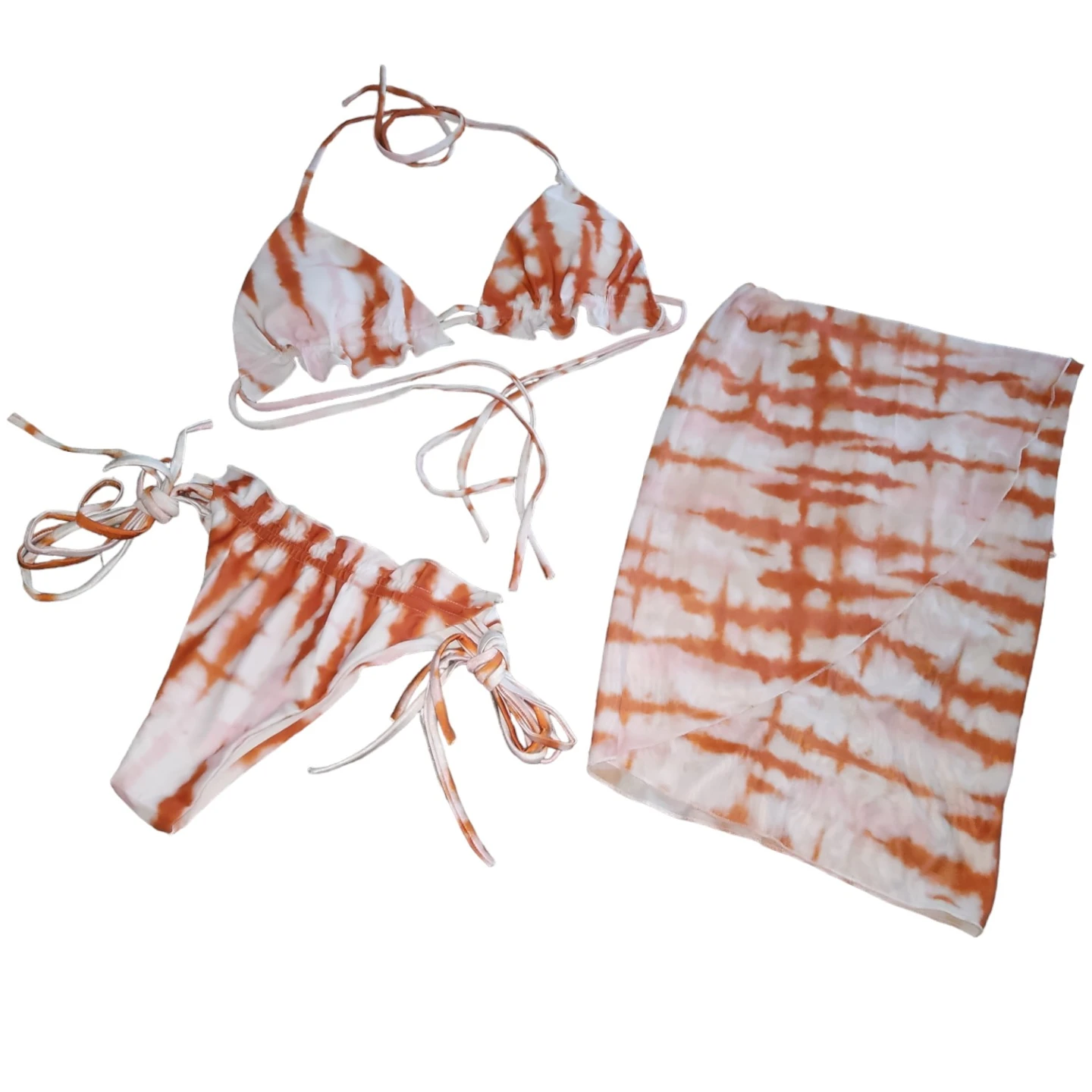 Bikini Boho, White/Sand