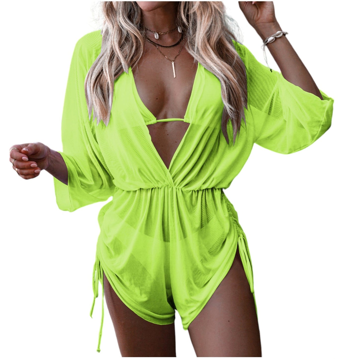 Bikini & Strand Overall Ibiza, Yellow