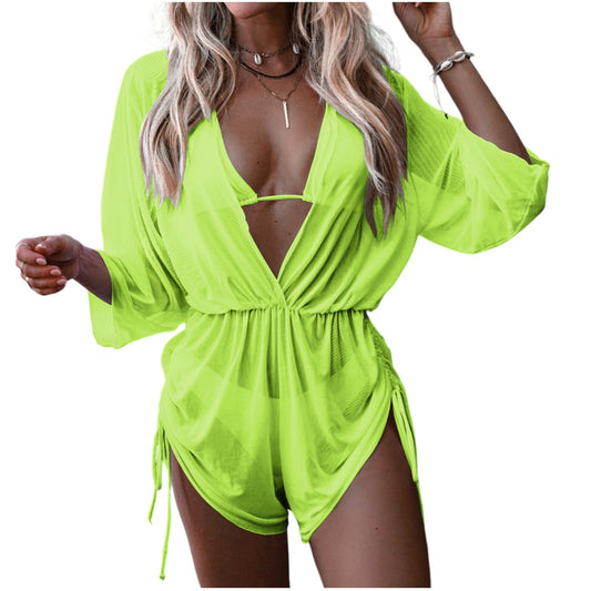 Bikini & Strand Overall Ibiza, Yellow