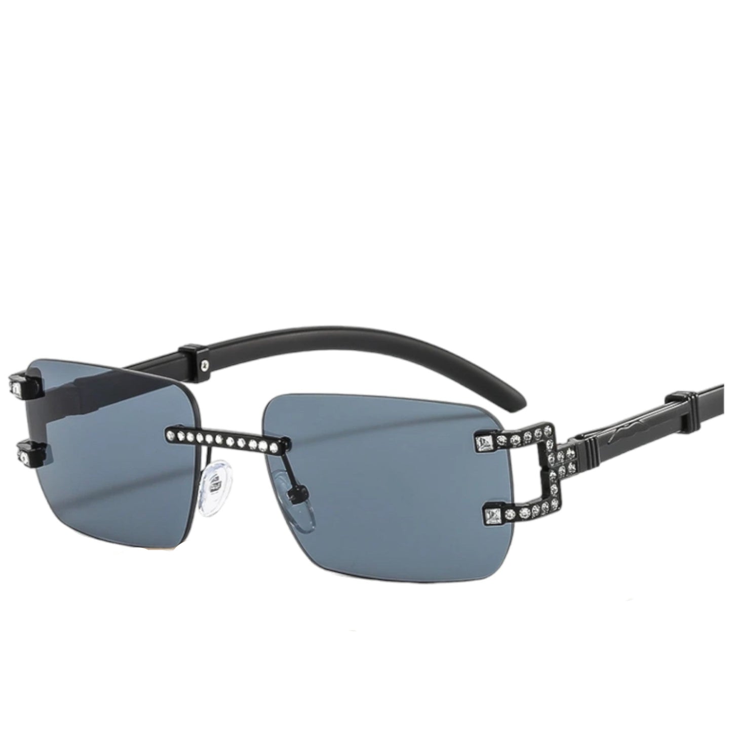 Modische Sonnenbrillen mit Strass