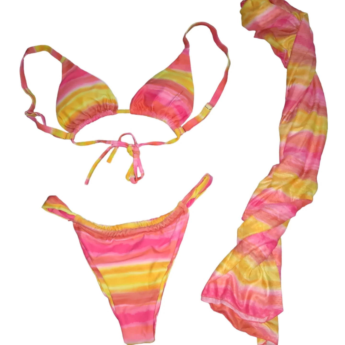 Bikini Watermelone, 3 tlg. Set