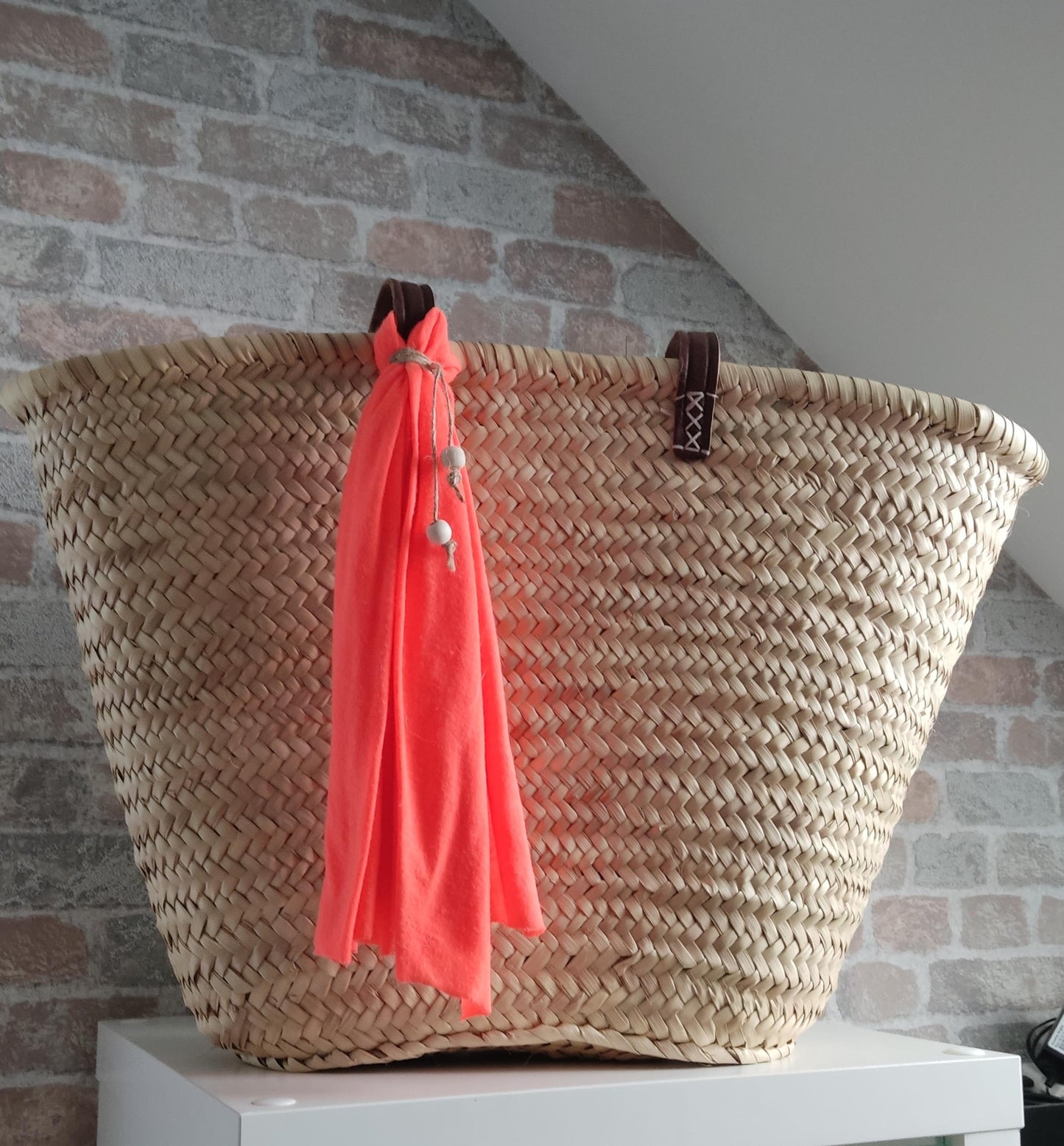 Ibiza Korbtasche Strandtasche XXL Natur Boho